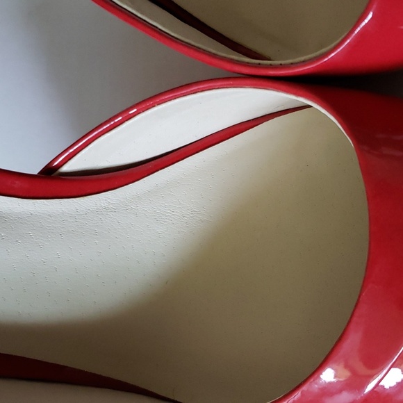 Womens Aldo Red Heels 👠 Size 40 US Size 9.5/10 - Picture 6 of 16